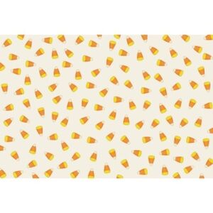 Hester & Cook Candycorn Halloween Paper Placemats pack of 8